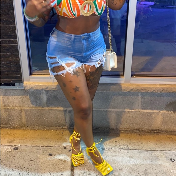 Bottega Veneta - Mesh Stretch Sandals - Picture 10 of 10